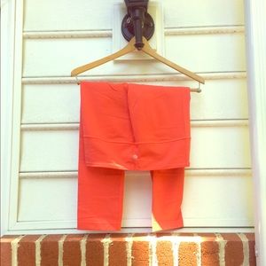 Lululemon Wunder Under Crops *Red